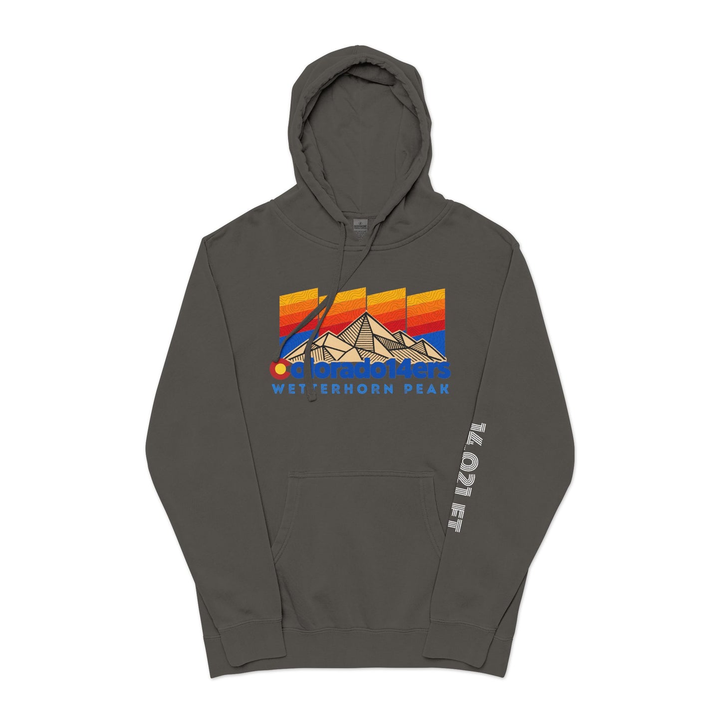 CO 14er Hoodie | Wetterhorn Peak