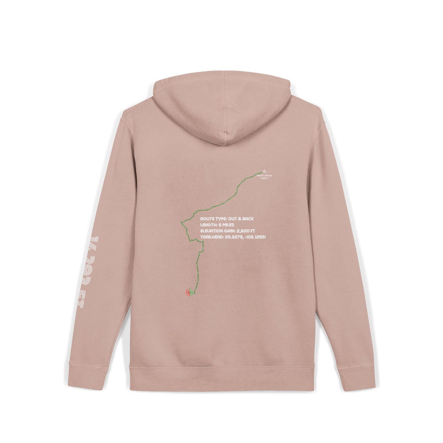 CO 14er Hoodie | Mount Lincoln