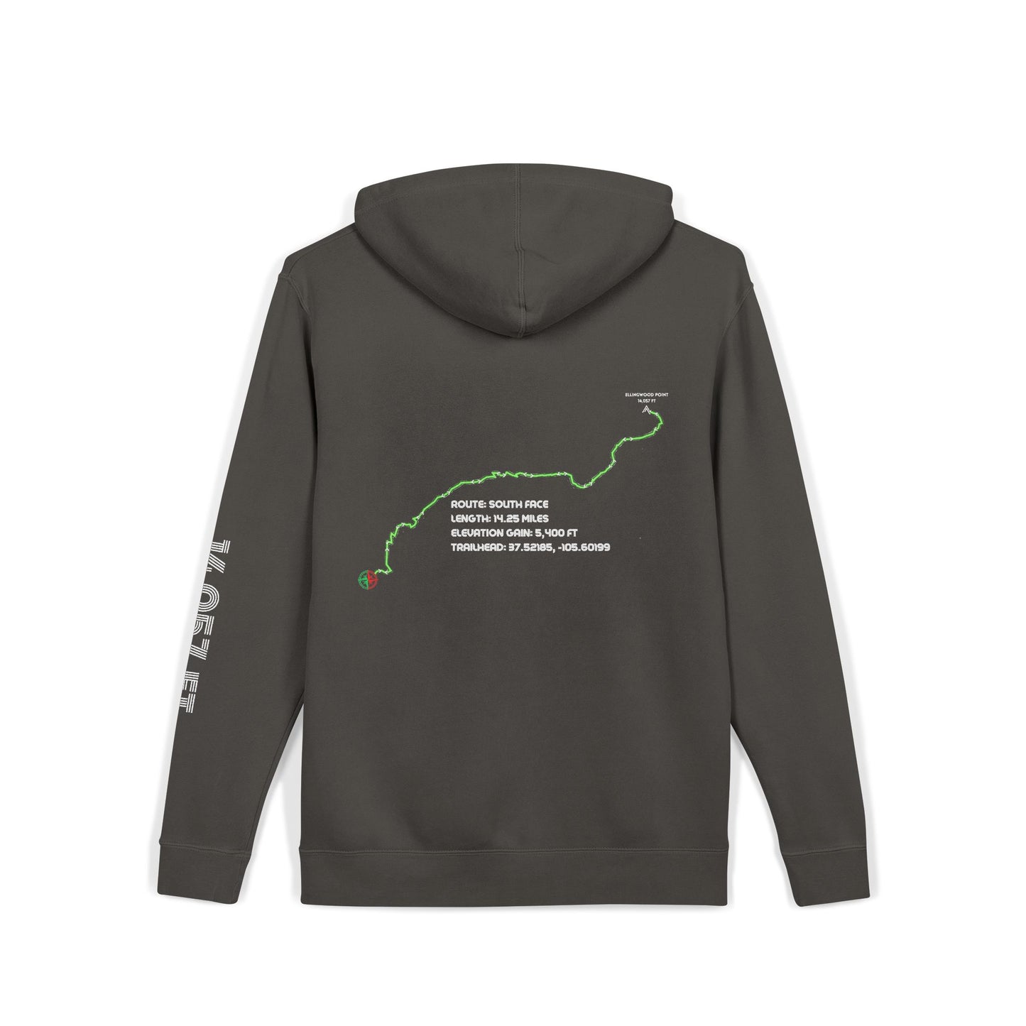 CO 14er Hoodie | Ellingwood Point