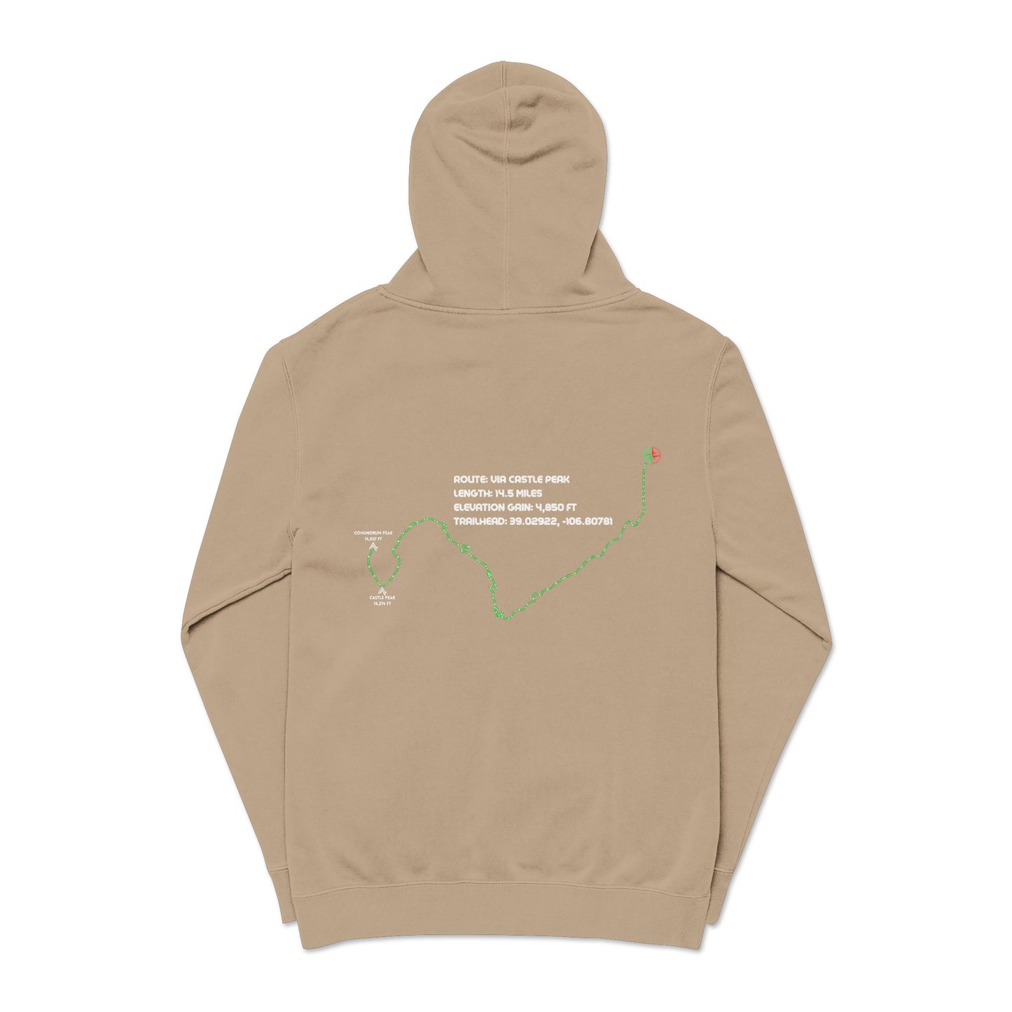 CO 14er Hoodie | Conundrum Peak