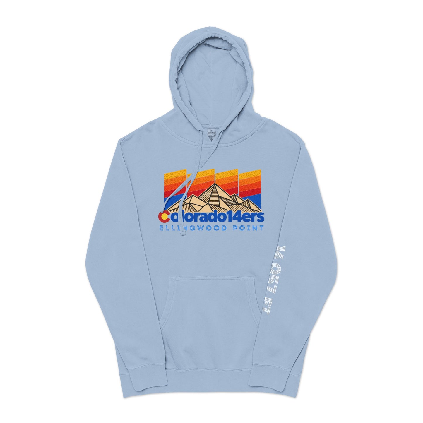 CO 14er Hoodie | Ellingwood Point