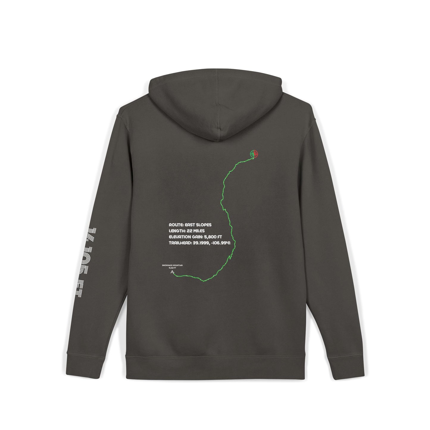 CO 14er Hoodie | Snowmass Mountain