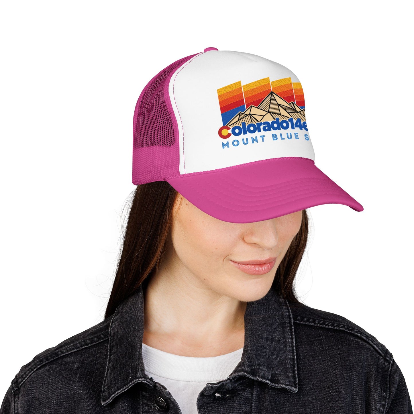 CO 14er Trucker Hat | Mount Blue Sky