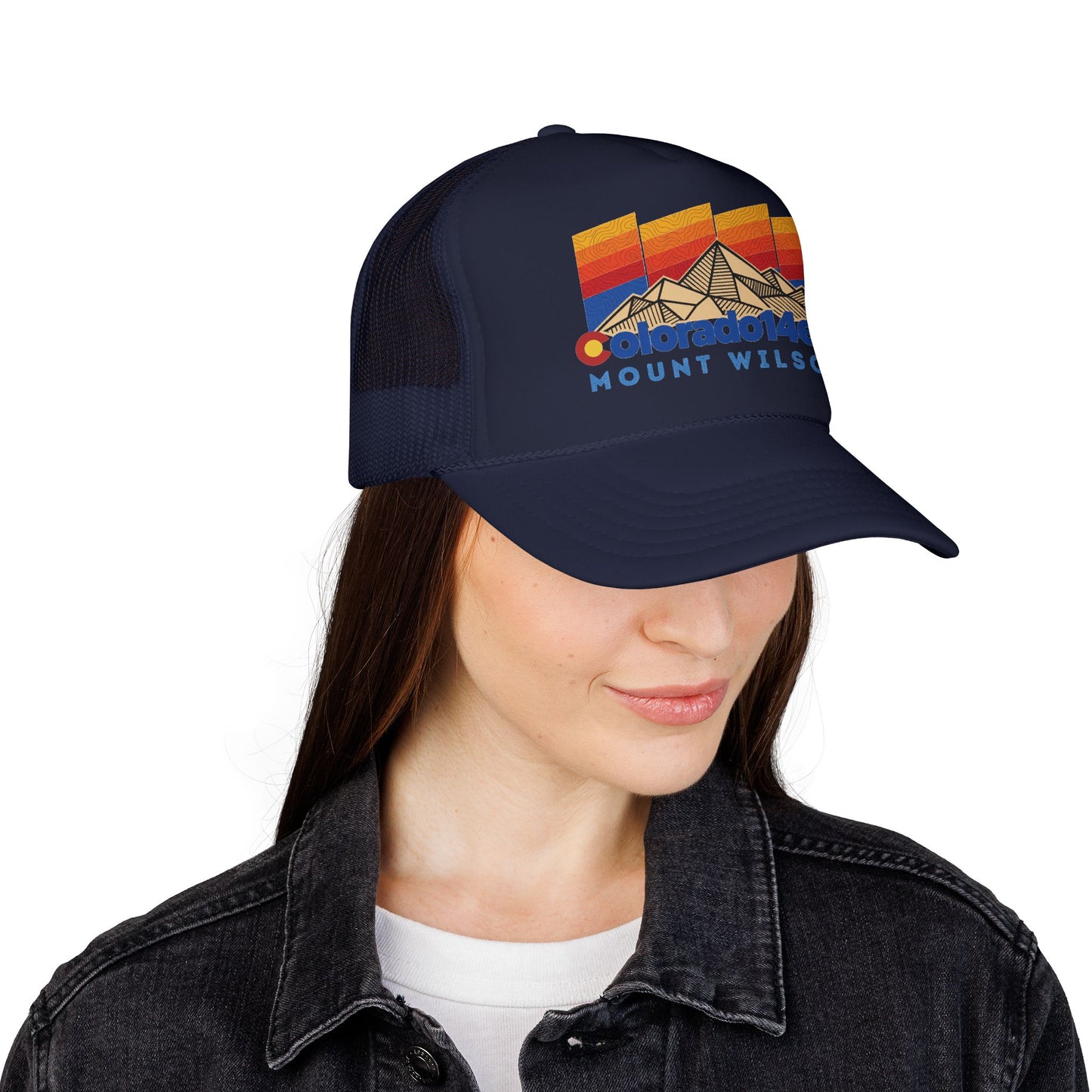CO 14er Trucker Hat | Mount Wilson