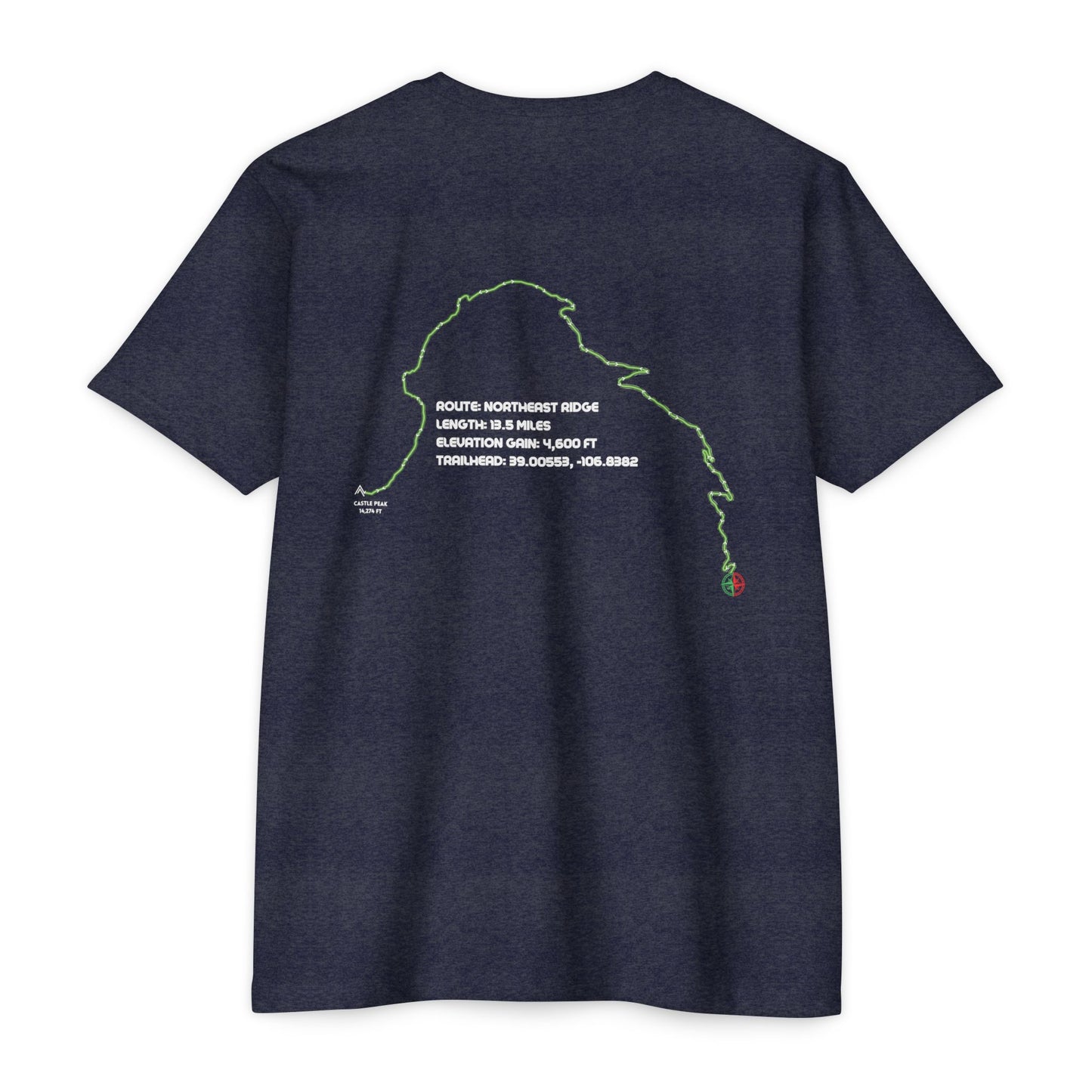 CO 14er T-Shirt | Castle Peak