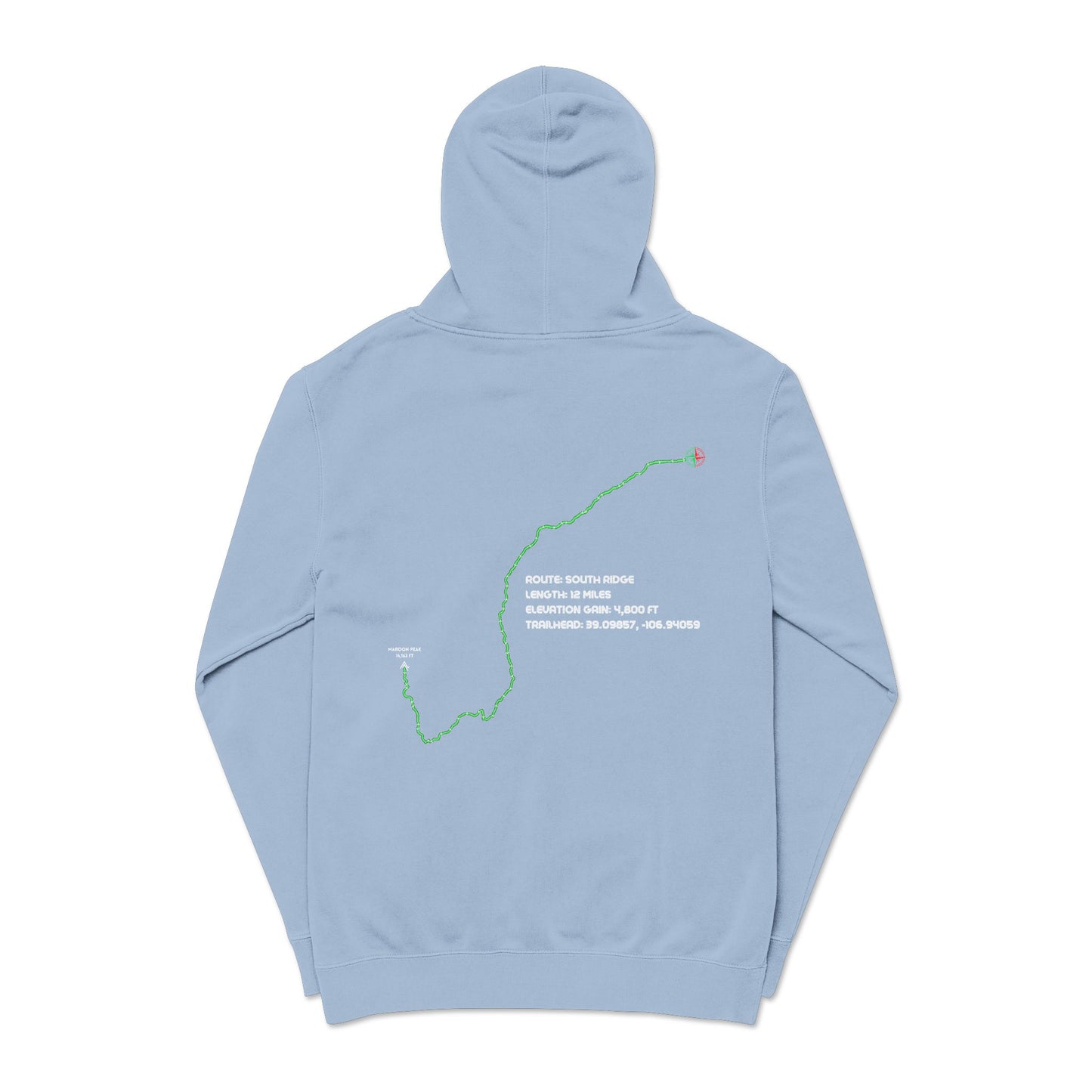 CO 14er Hoodie | Maroon Peak