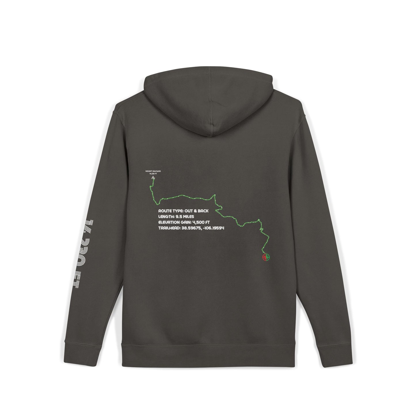 CO 14er Hoodie | Mount Shavano