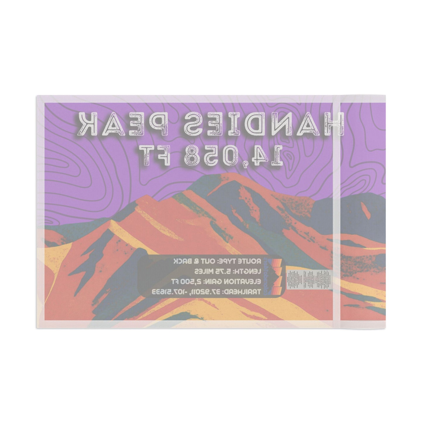 CO 14er Summit Flag | Handies Peak