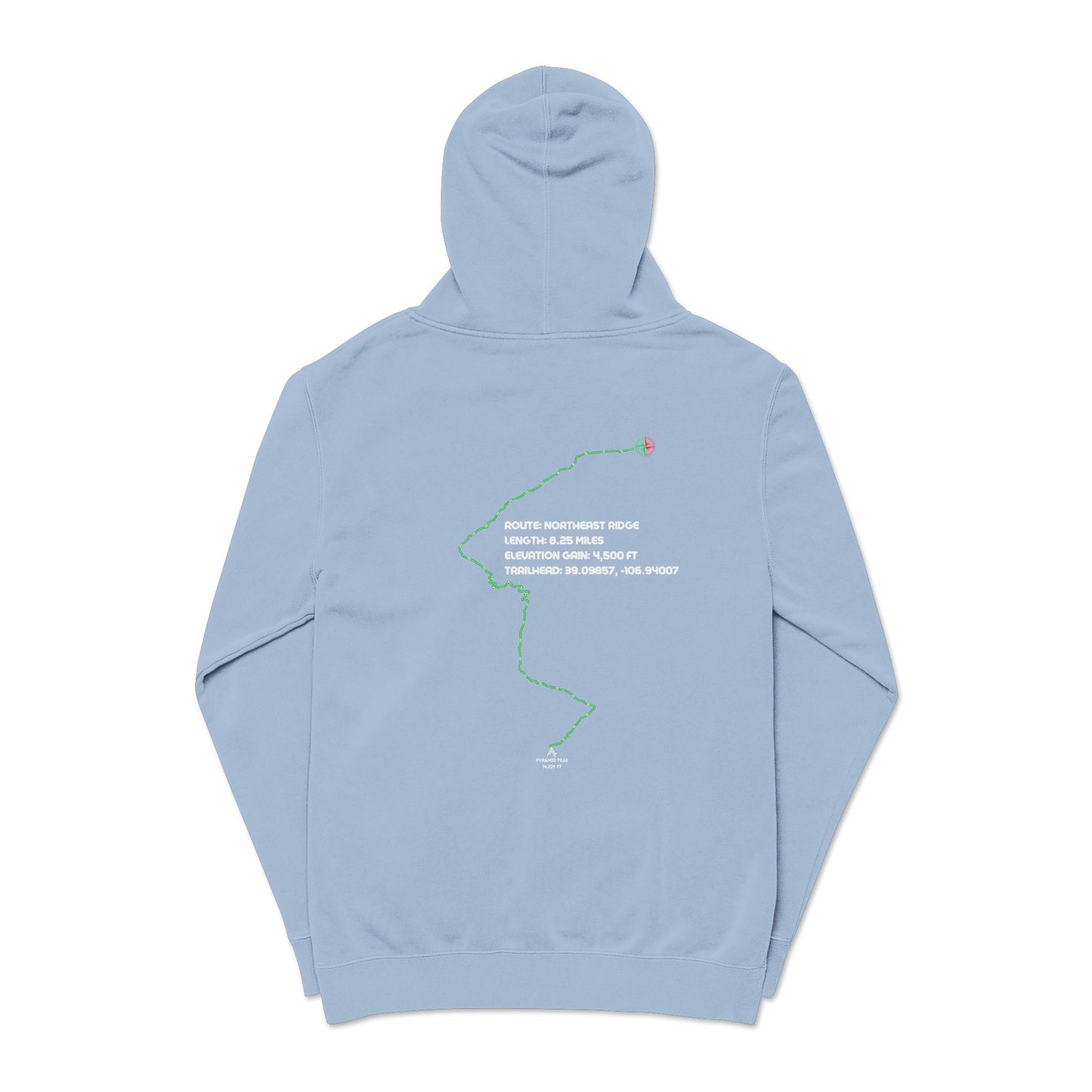 CO 14er Hoodie | Pyramid Peak