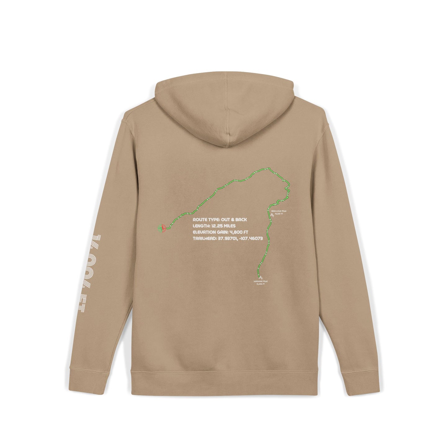 CO 14er Hoodie | Sunshine Peak