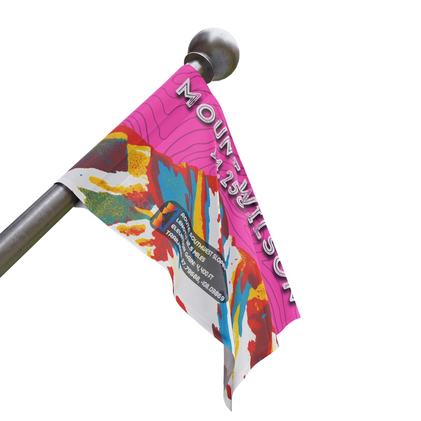 CO 14er Summit Flag | Mount Wilson