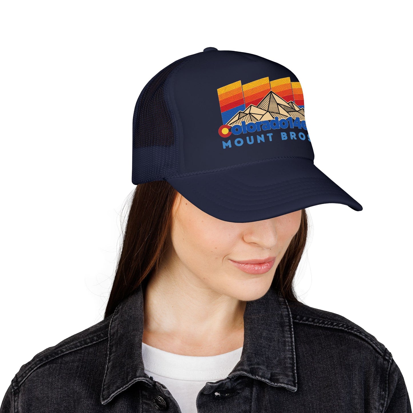 CO 14er Trucker Hat | Mount Bross