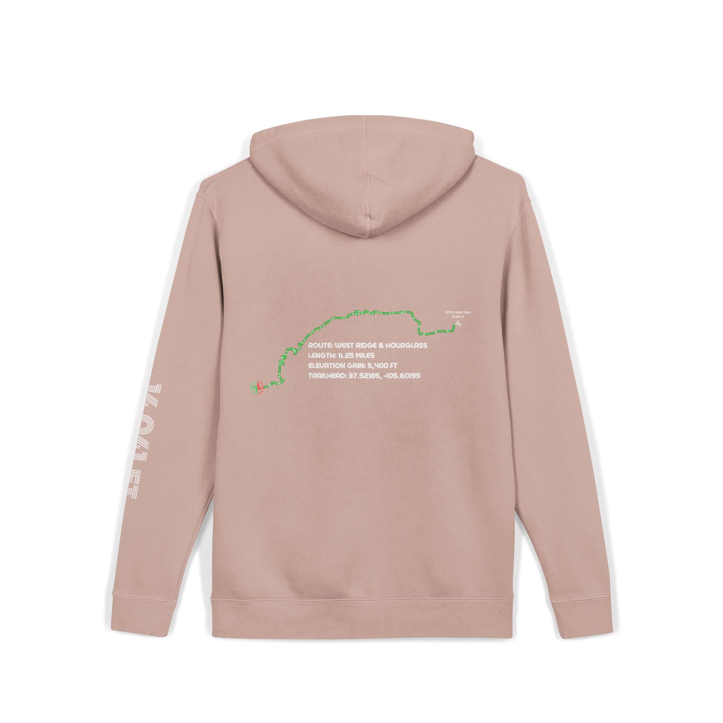 CO 14er Hoodie | Little Bear Peak
