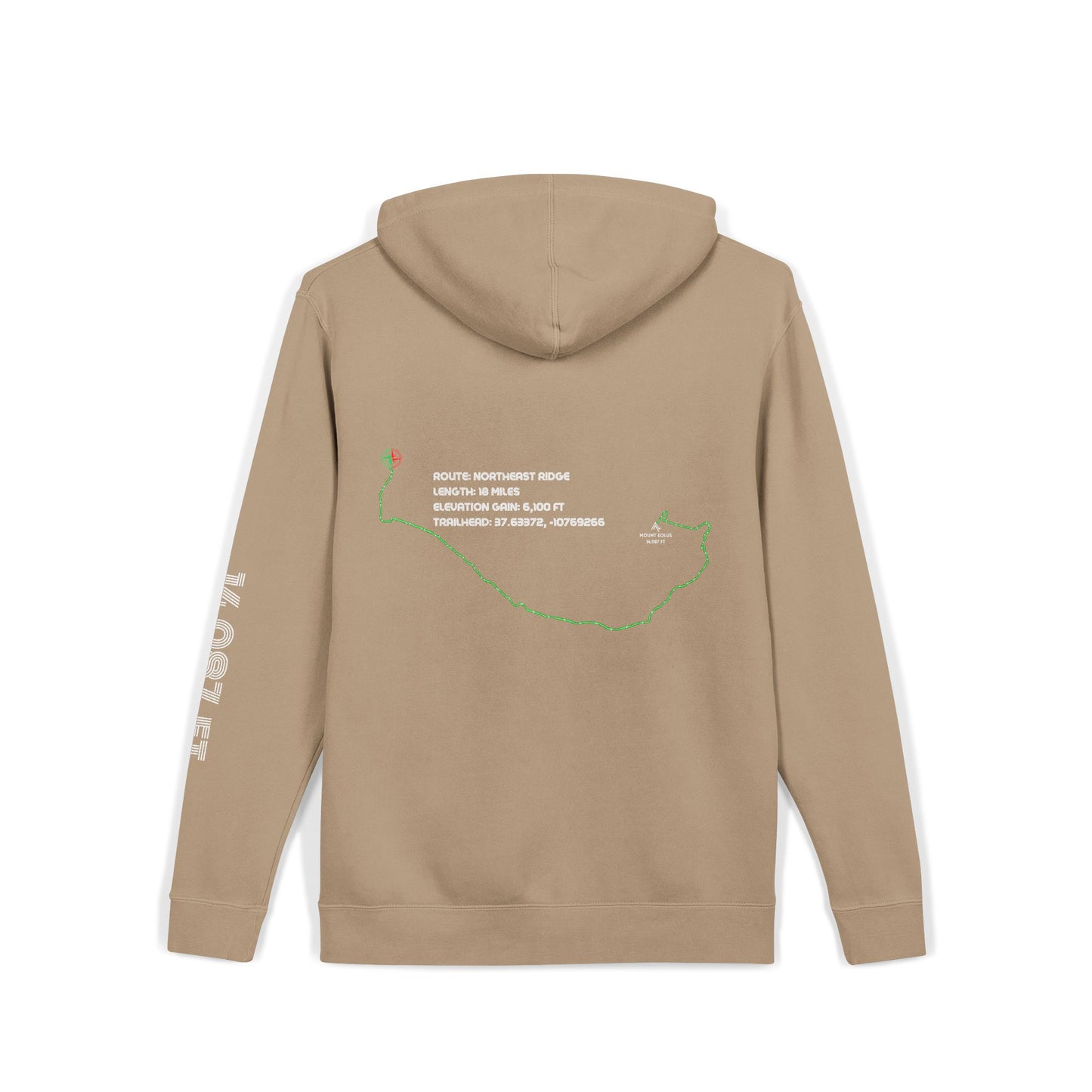 CO 14er Hoodie | Mount Eolus