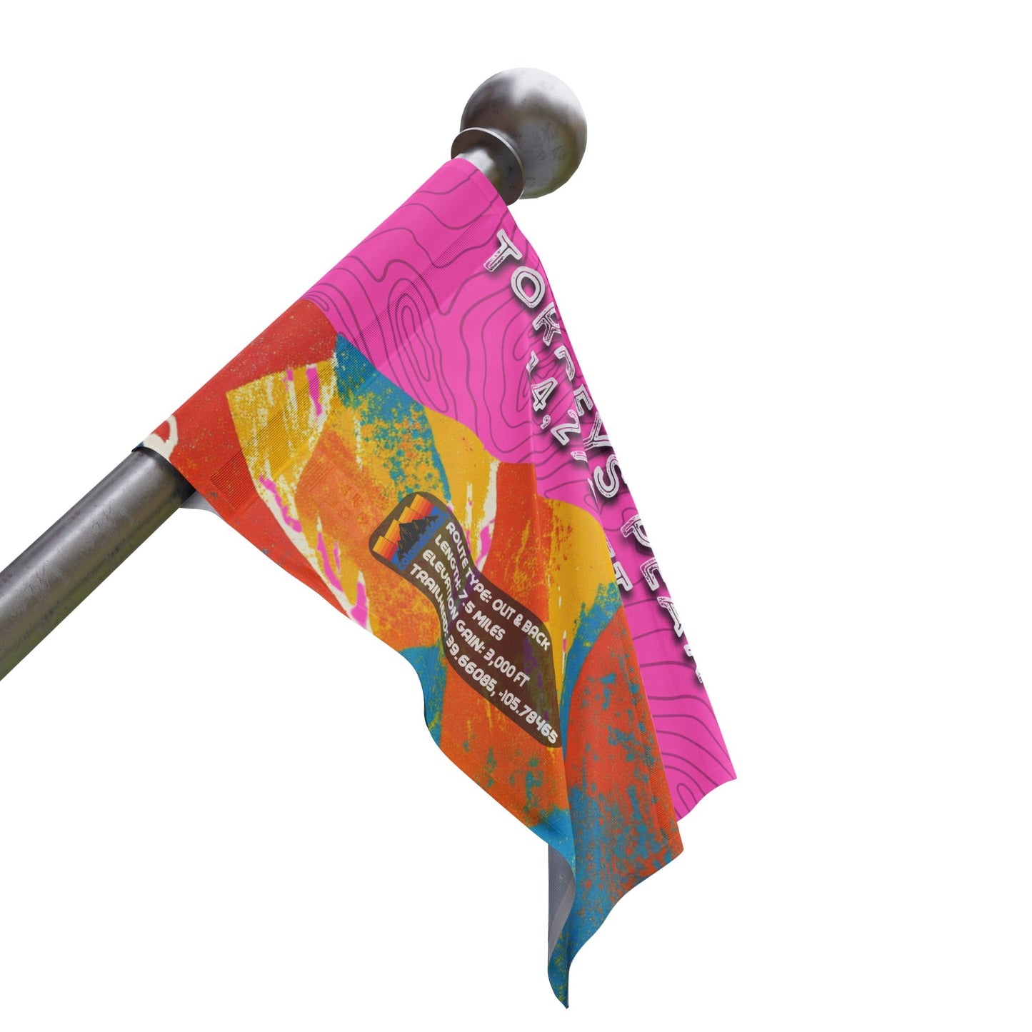 CO 14er Summit Flag | Torreys Peak