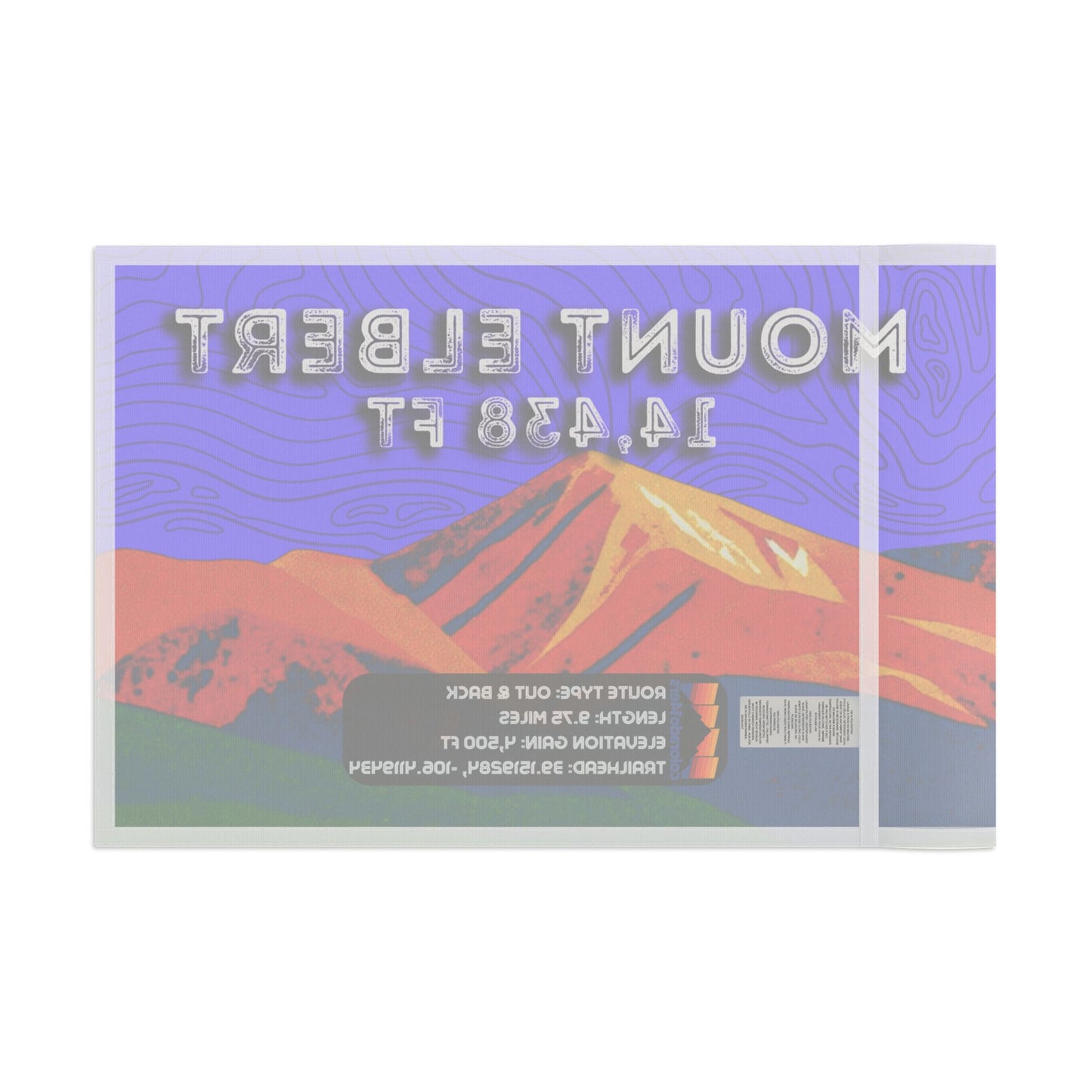 CO 14er Summit Flag | Mount Elbert