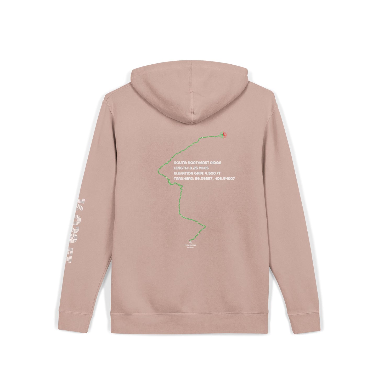 CO 14er Hoodie | Pyramid Peak