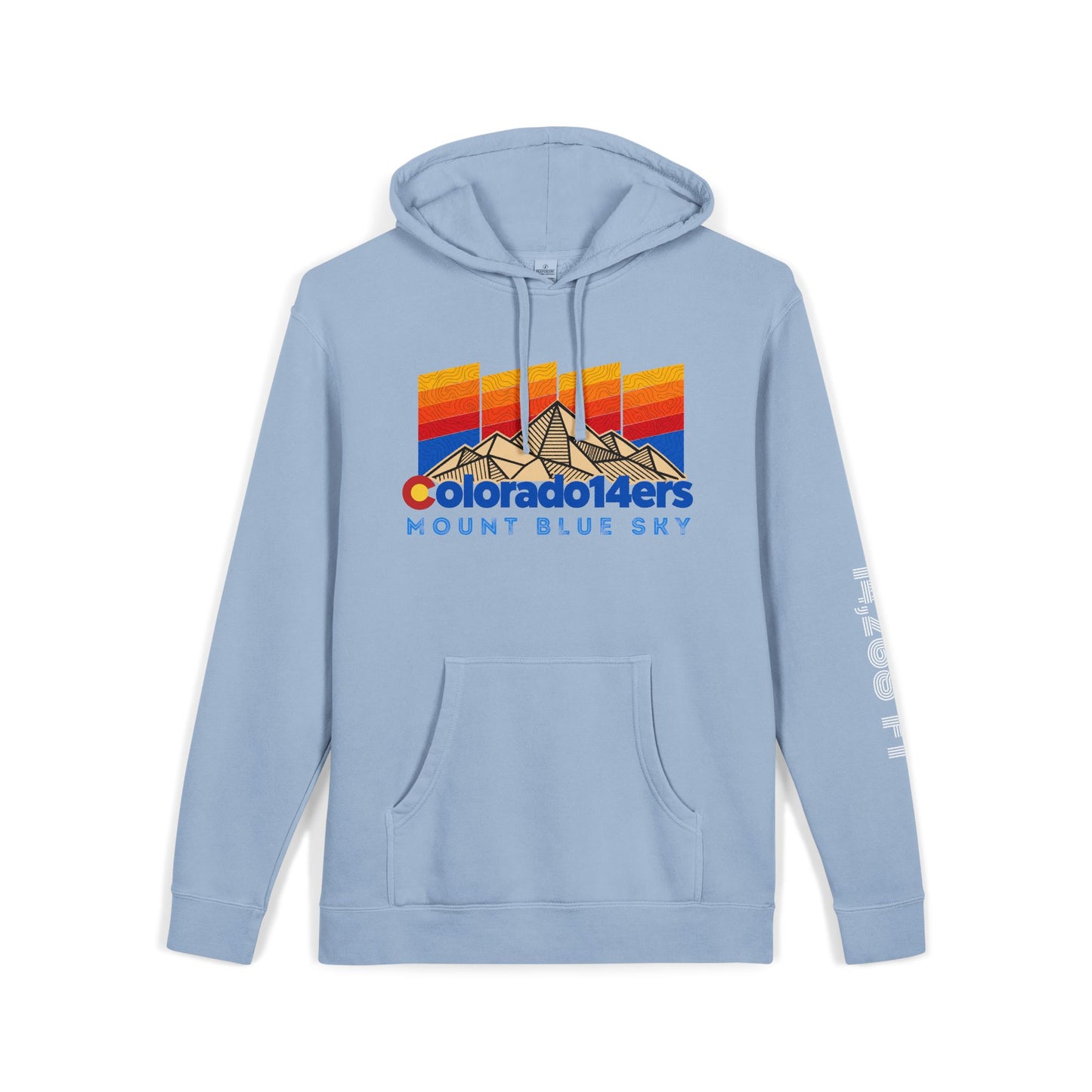CO 14er Hoodie | Mount Blue Sky