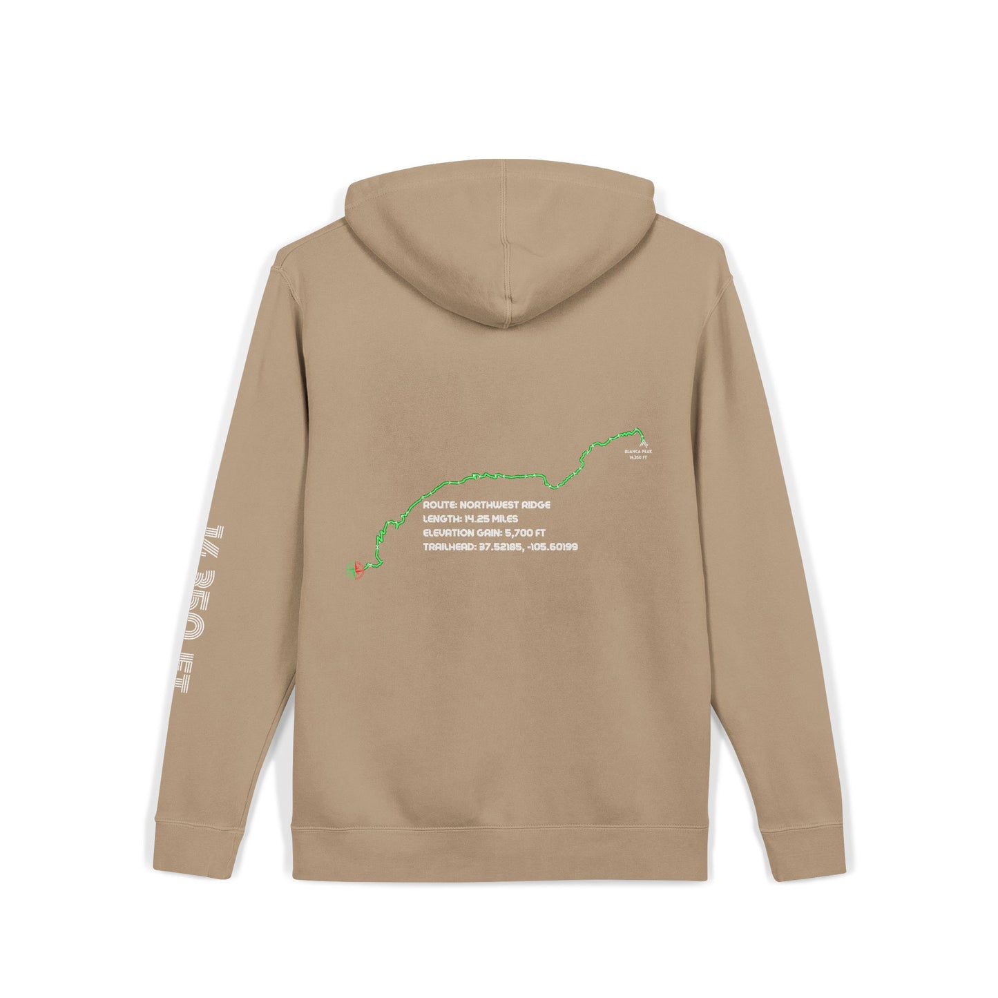 CO 14er Hoodie | Blanca Peak