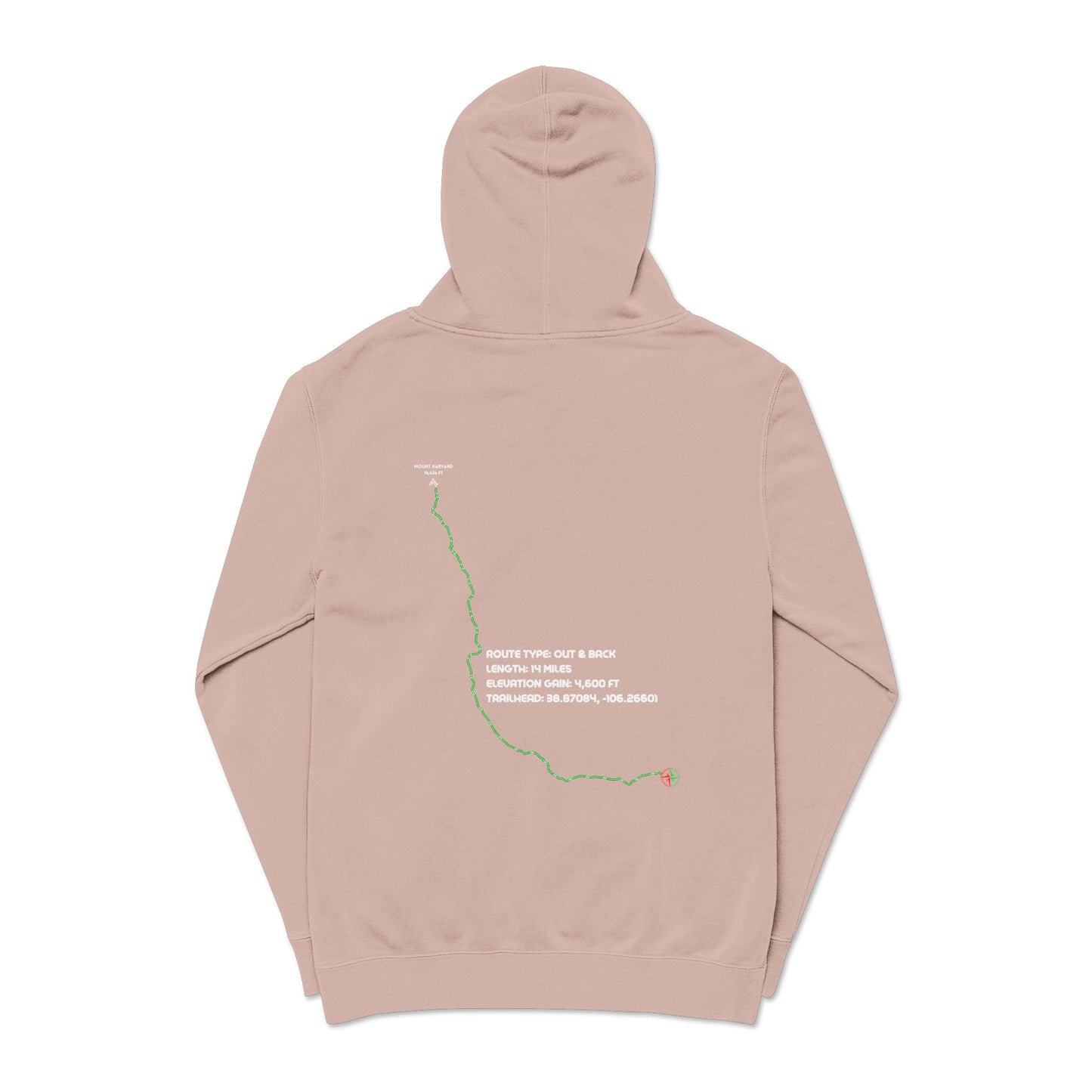 CO 14er Hoodie | Mount Harvard