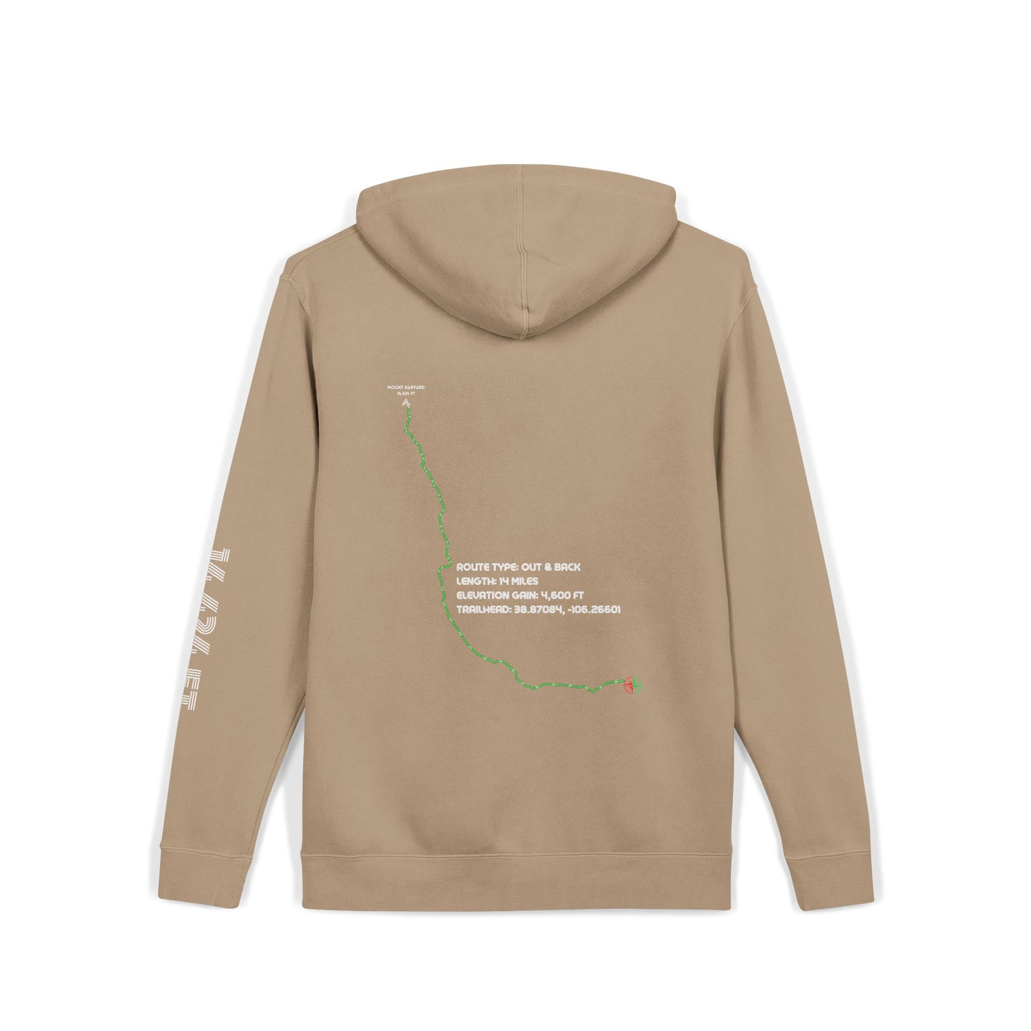 CO 14er Hoodie | Mount Harvard
