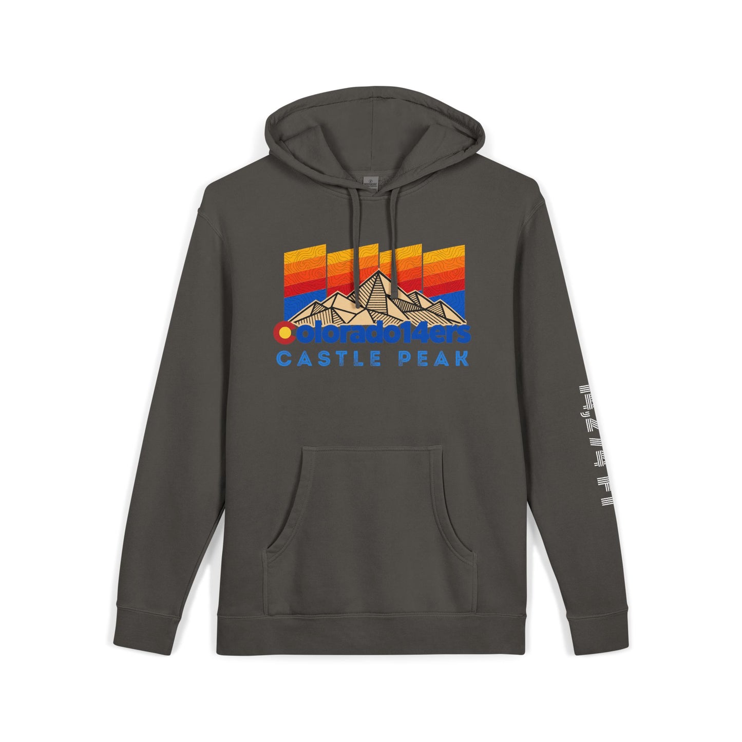 CO 14er Hoodie | Castle Peak