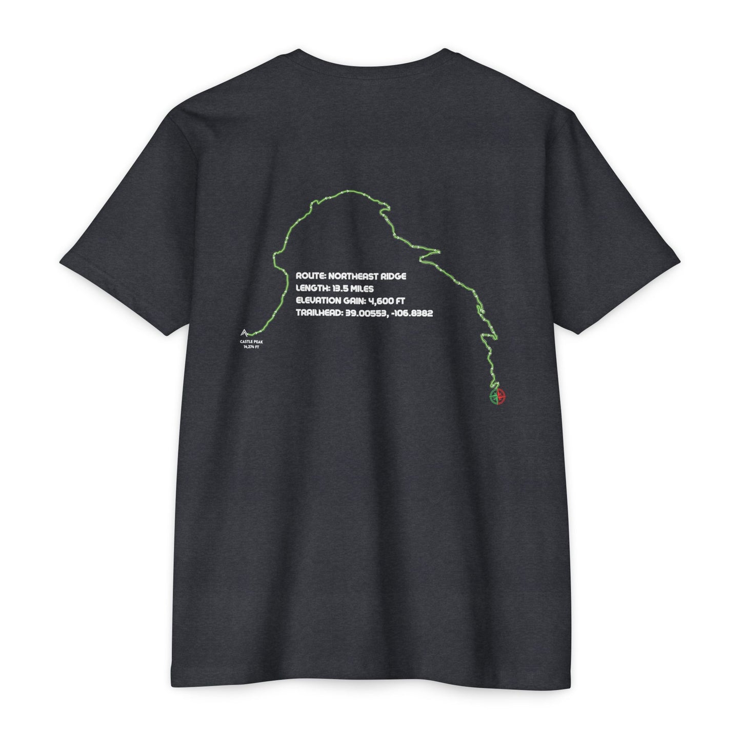 CO 14er T-Shirt | Castle Peak