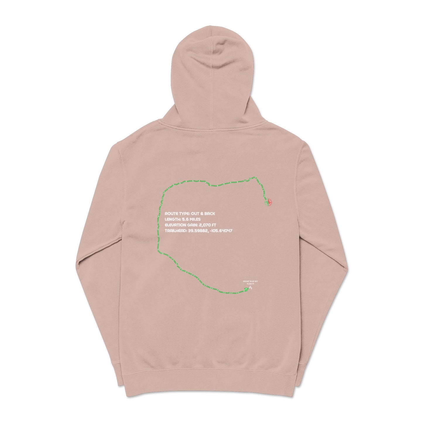 CO 14er Hoodie | Mount Blue Sky