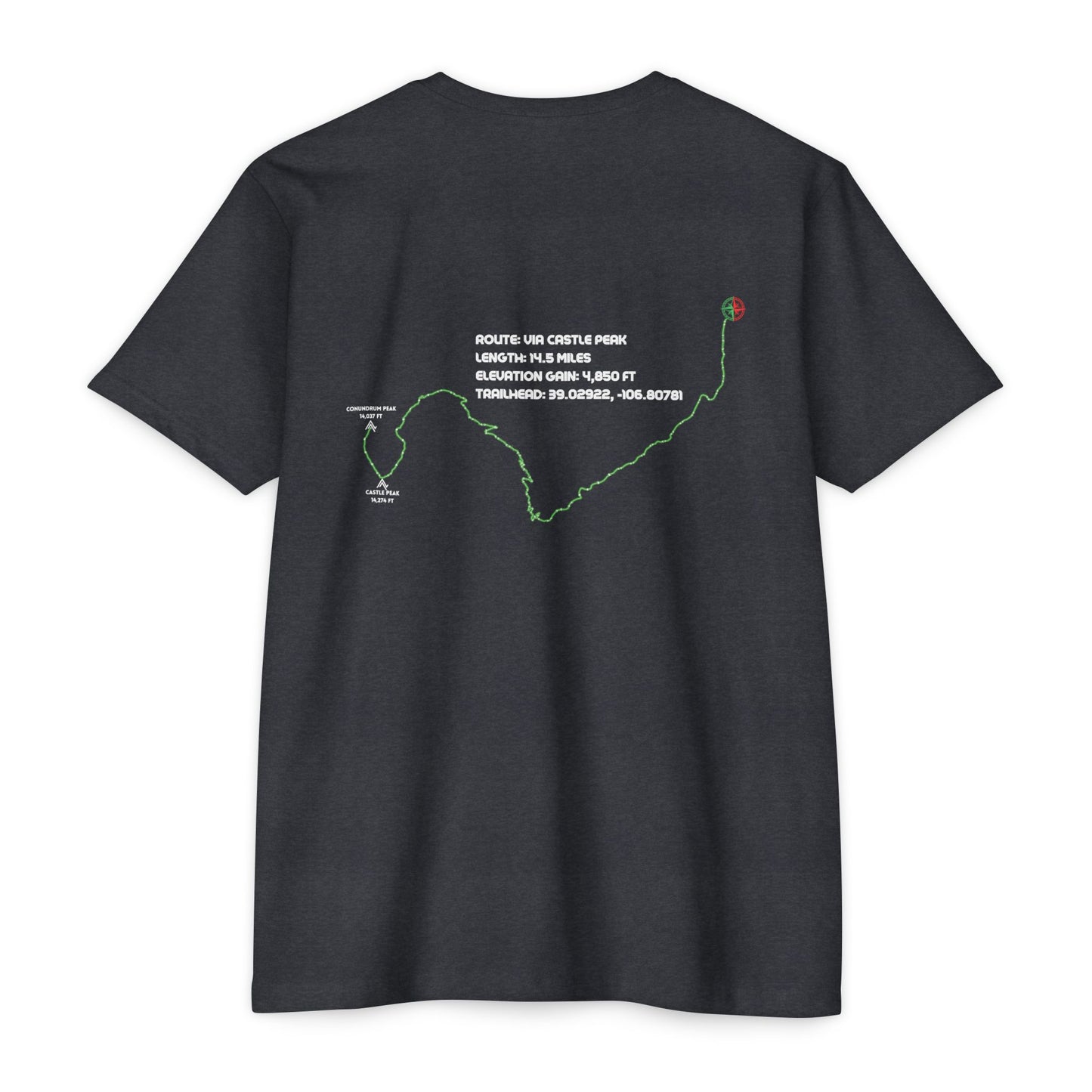 CO 14er T-Shirt | Conundrum Peak