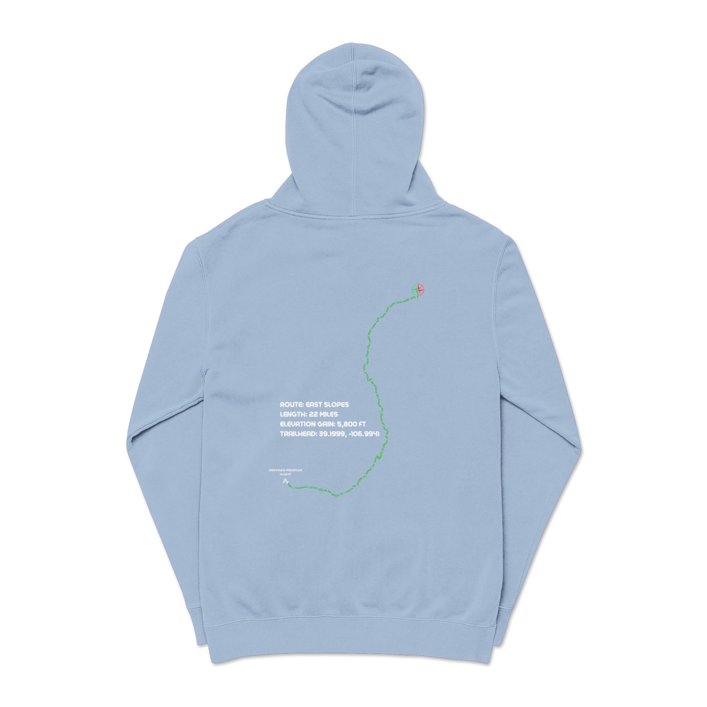 CO 14er Hoodie | Snowmass Mountain