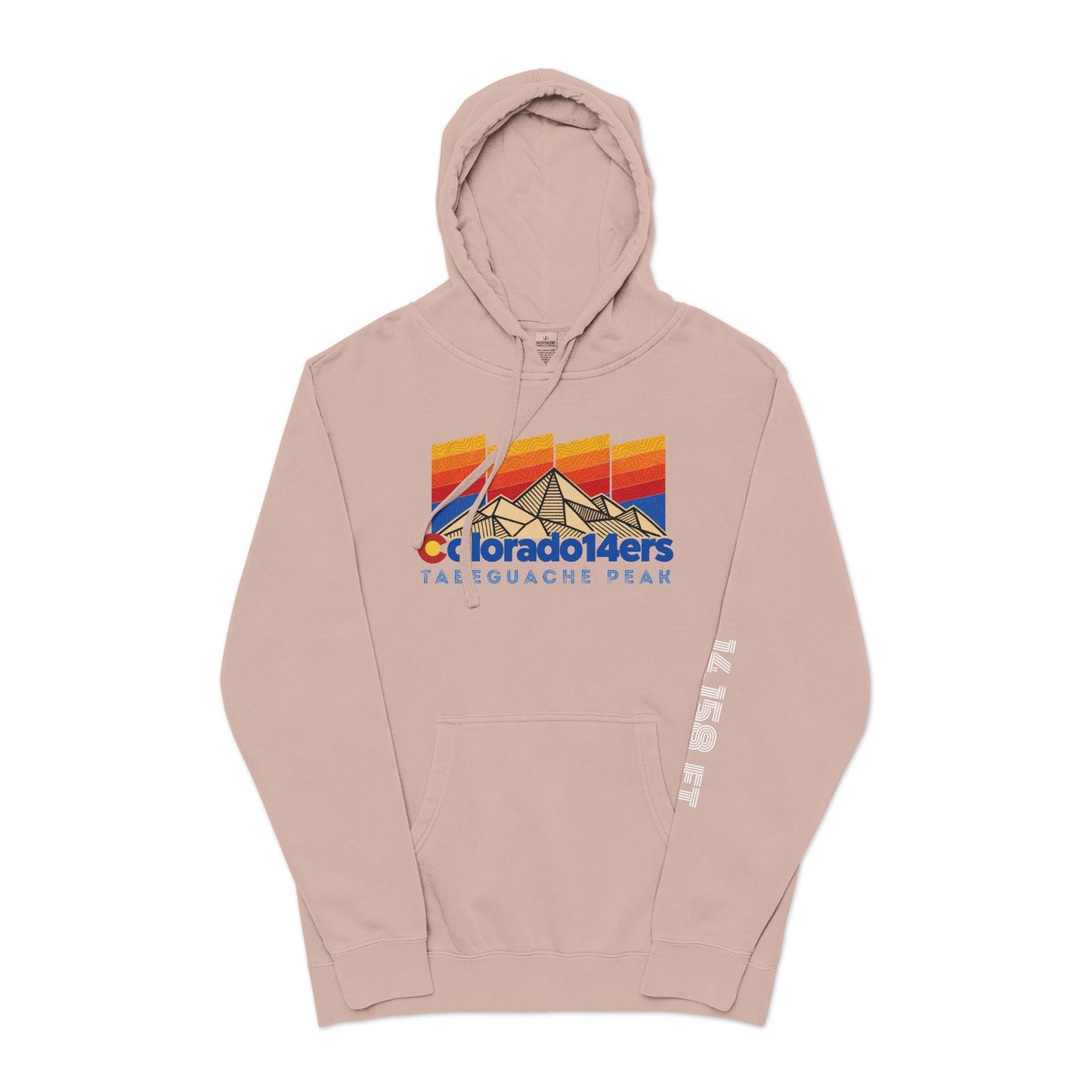 CO 14er Hoodie | Tabeguache Peak