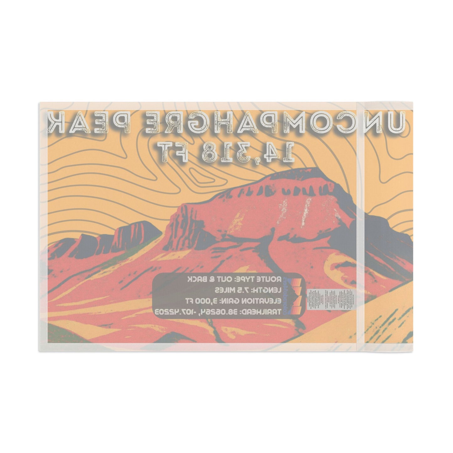 CO 14er Summit Flag | Uncompahgre Peak