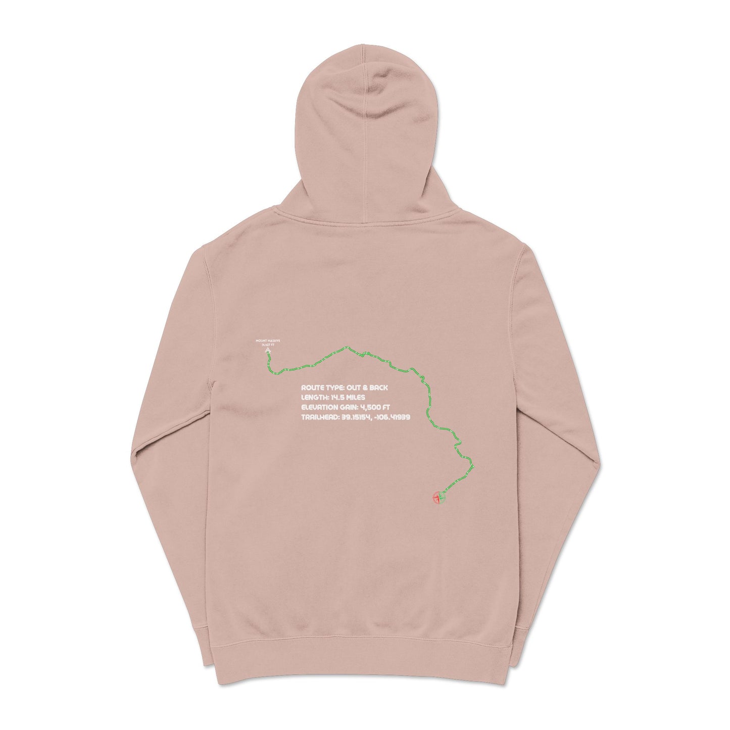 CO 14er Hoodie | Mount Massive
