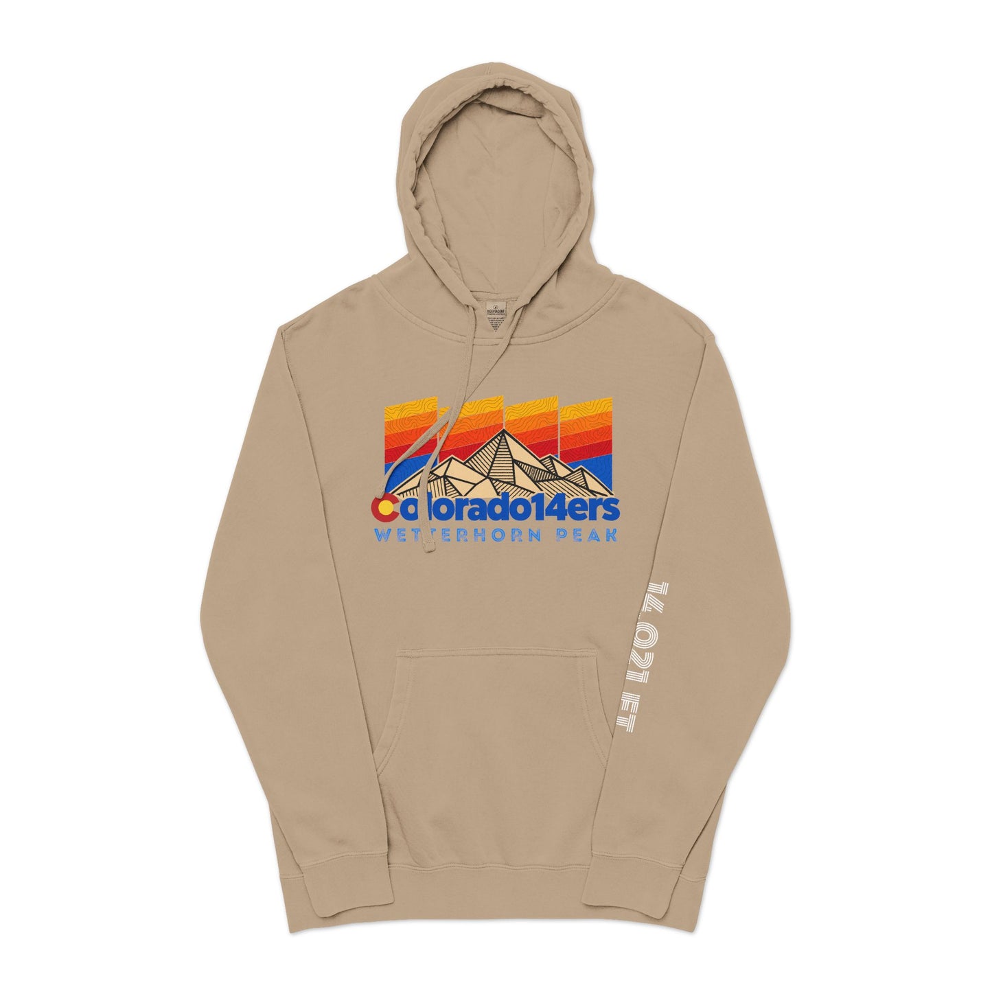 CO 14er Hoodie | Wetterhorn Peak