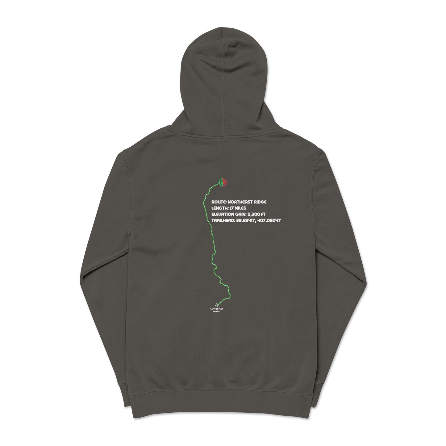 CO 14er Hoodie | Capitol Peak
