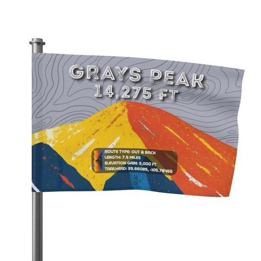 CO 14er Summit Flag | Grays Peak