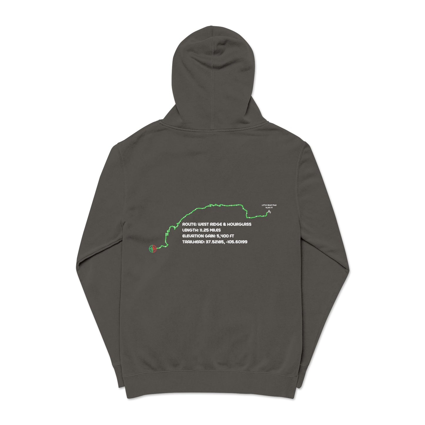 CO 14er Hoodie | Little Bear Peak