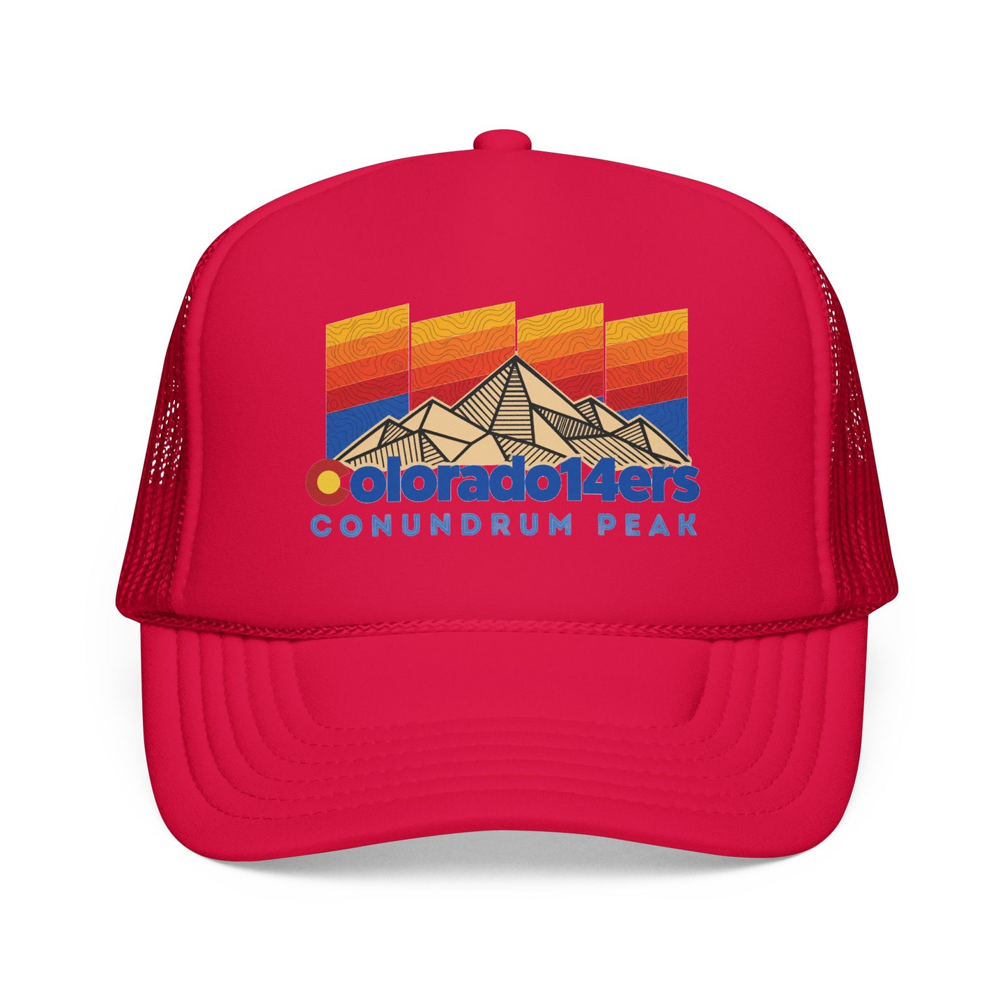 CO 14er Trucker Hat | Conundrum Peak