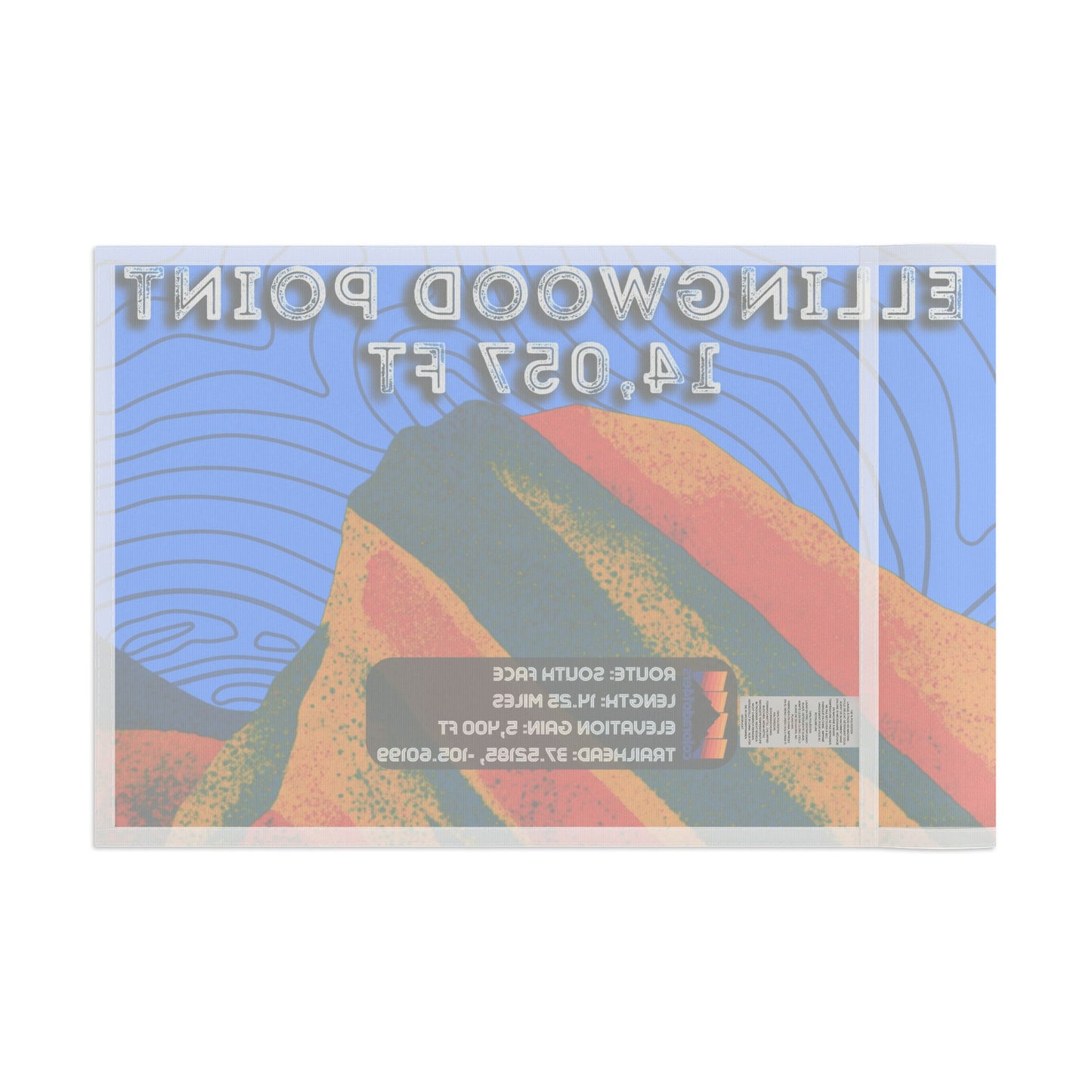 CO 14er Summit Flag | Ellingwood Point