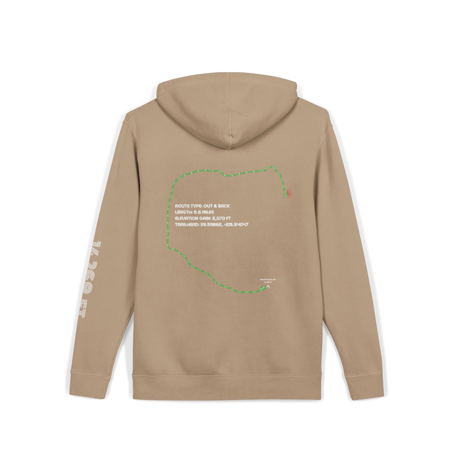 CO 14er Hoodie | Mount Blue Sky
