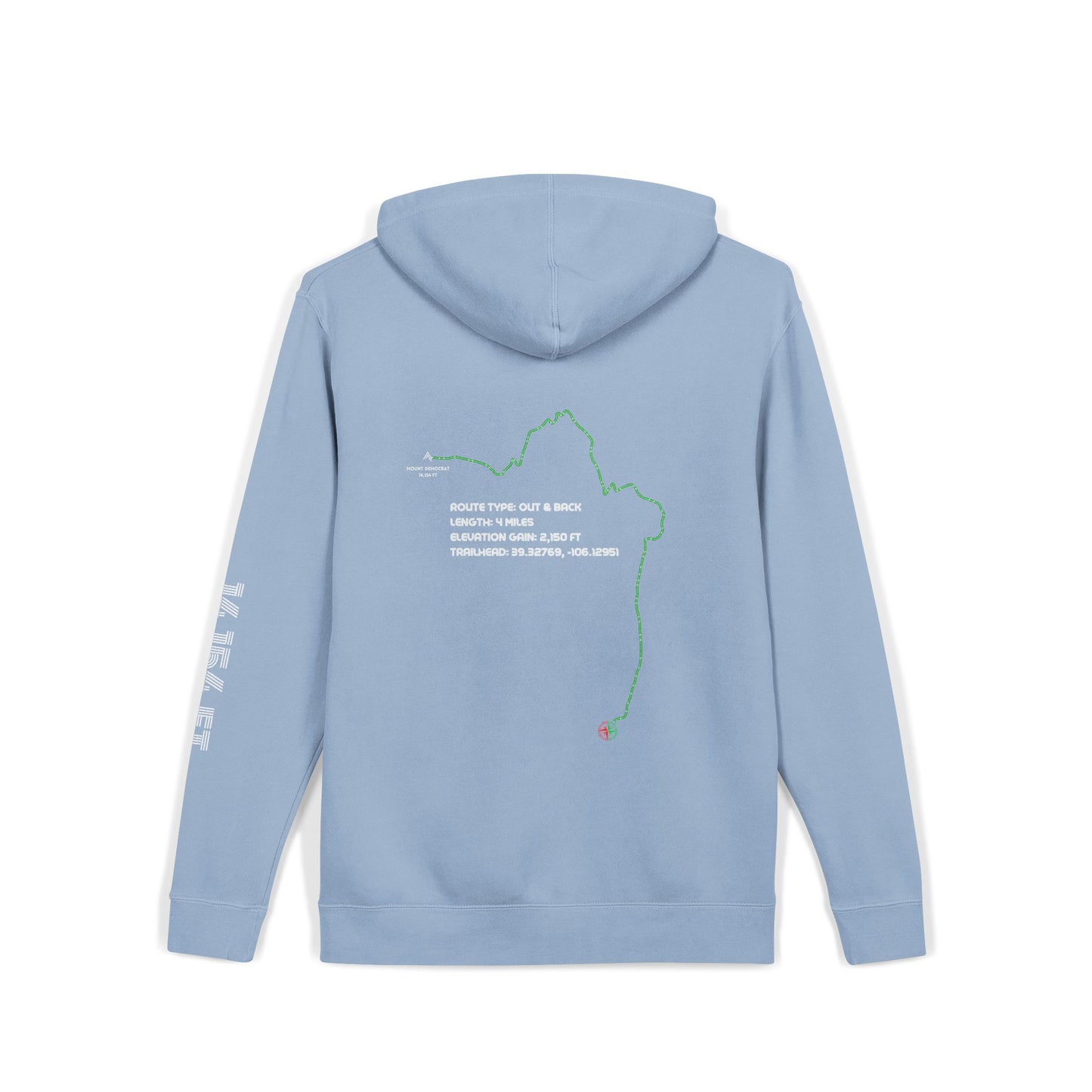 CO 14er Hoodie | Mount Democrat