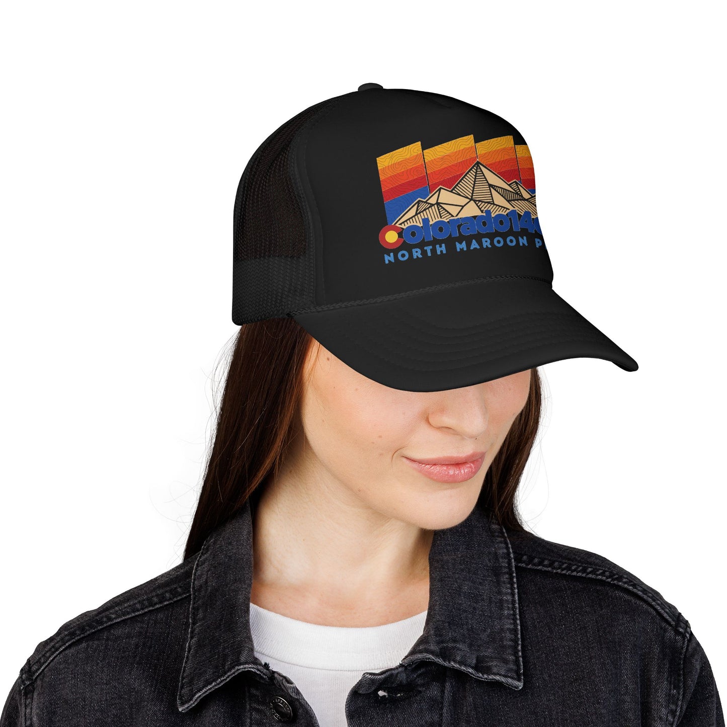 CO 14er Trucker Hat | North Maroon Peak