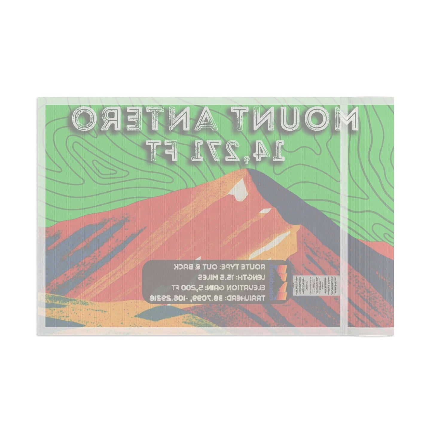 CO 14er Summit Flag | Mount Antero