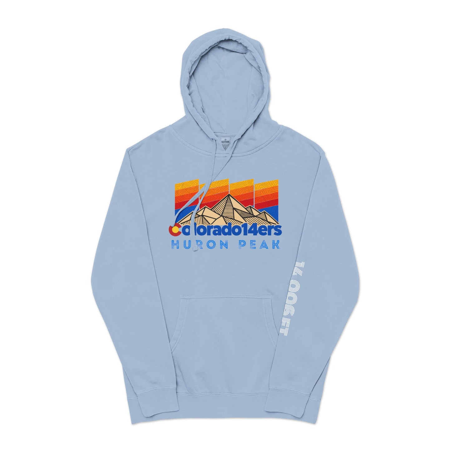 CO 14er Hoodie | Huron Peak