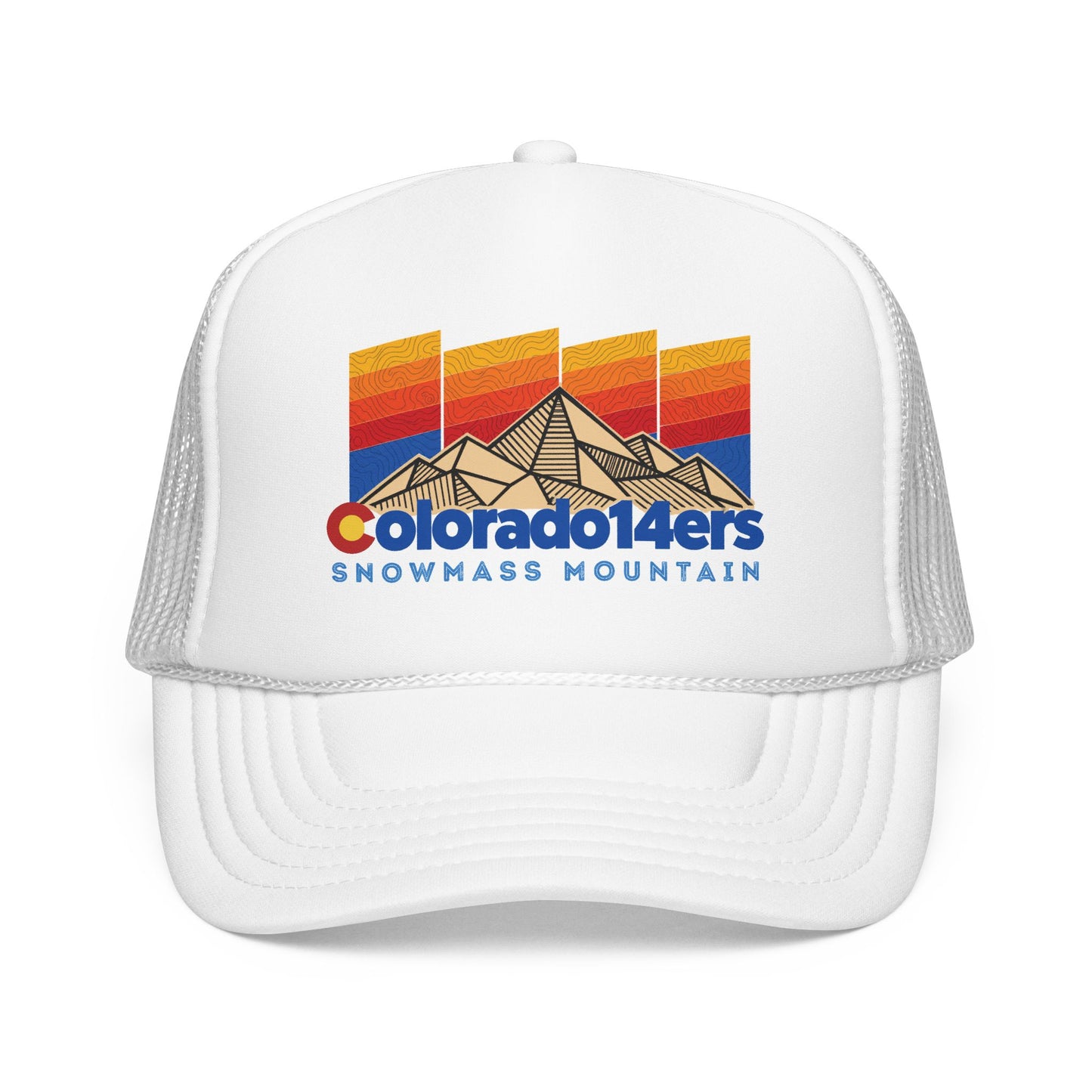 CO 14er Trucker Hat | Snowmass Mountain