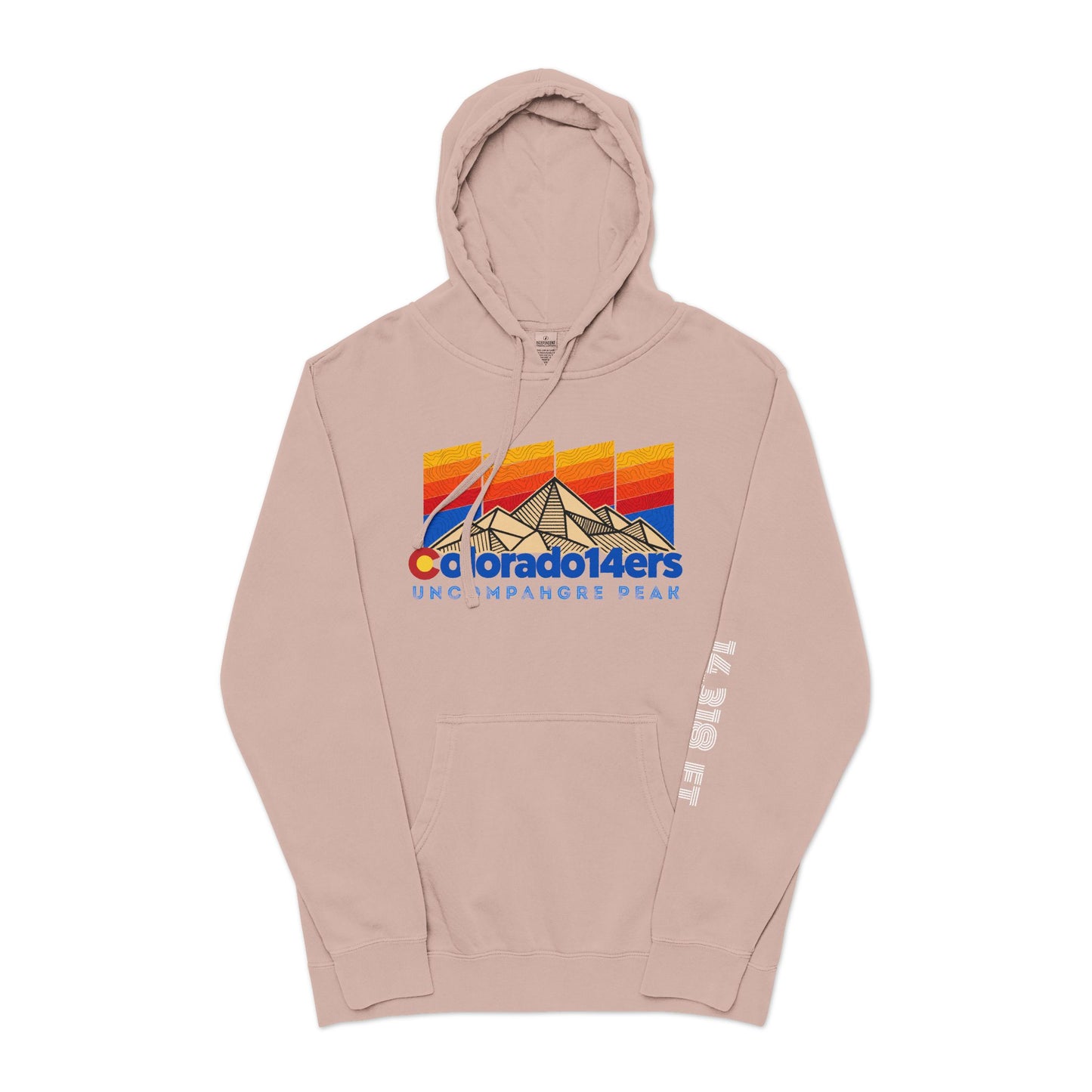 CO 14er Hoodie | Uncompahgre Peak