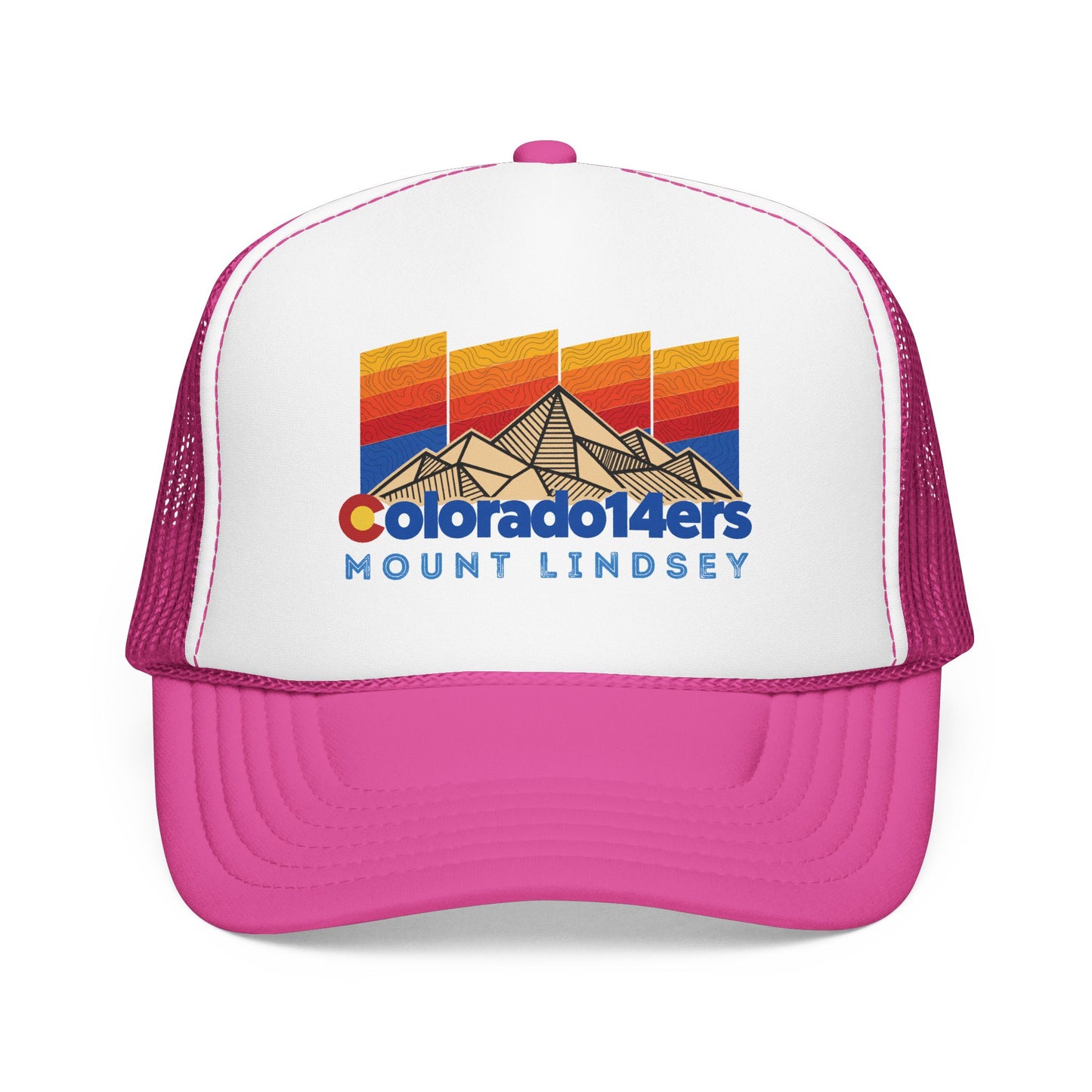 CO 14er Trucker Hat | Mount Lindsey