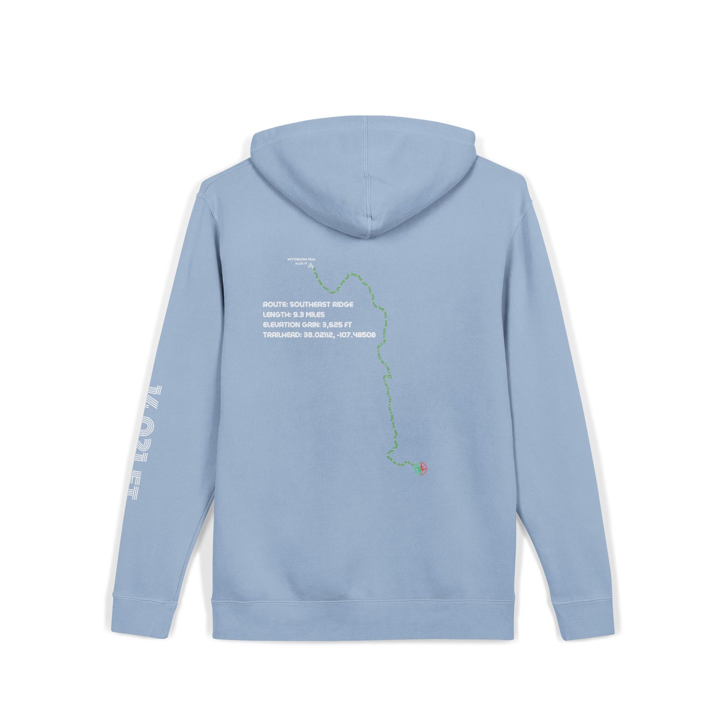 CO 14er Hoodie | Wetterhorn Peak