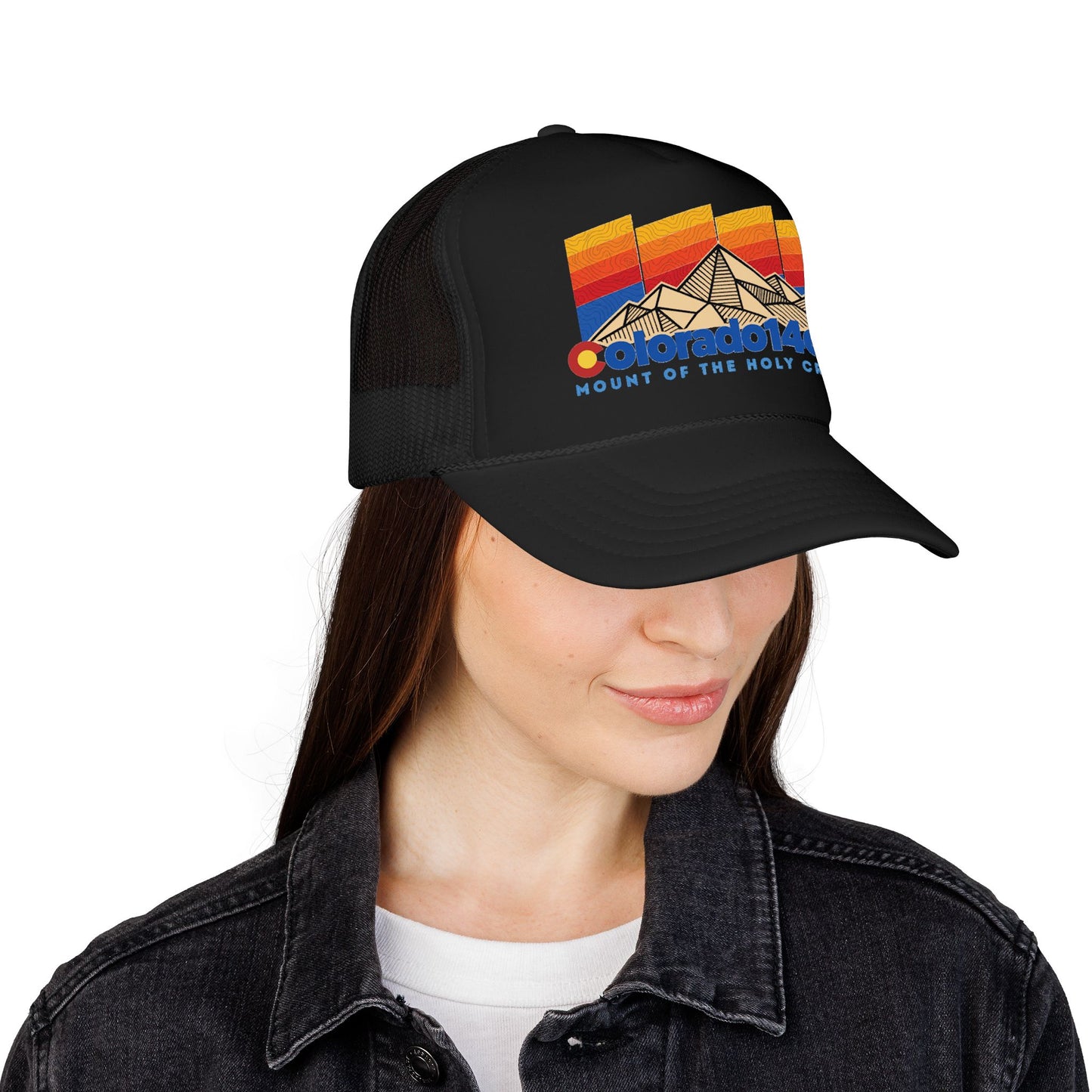 CO 14er Trucker Hat | Mount of the Holy Cross