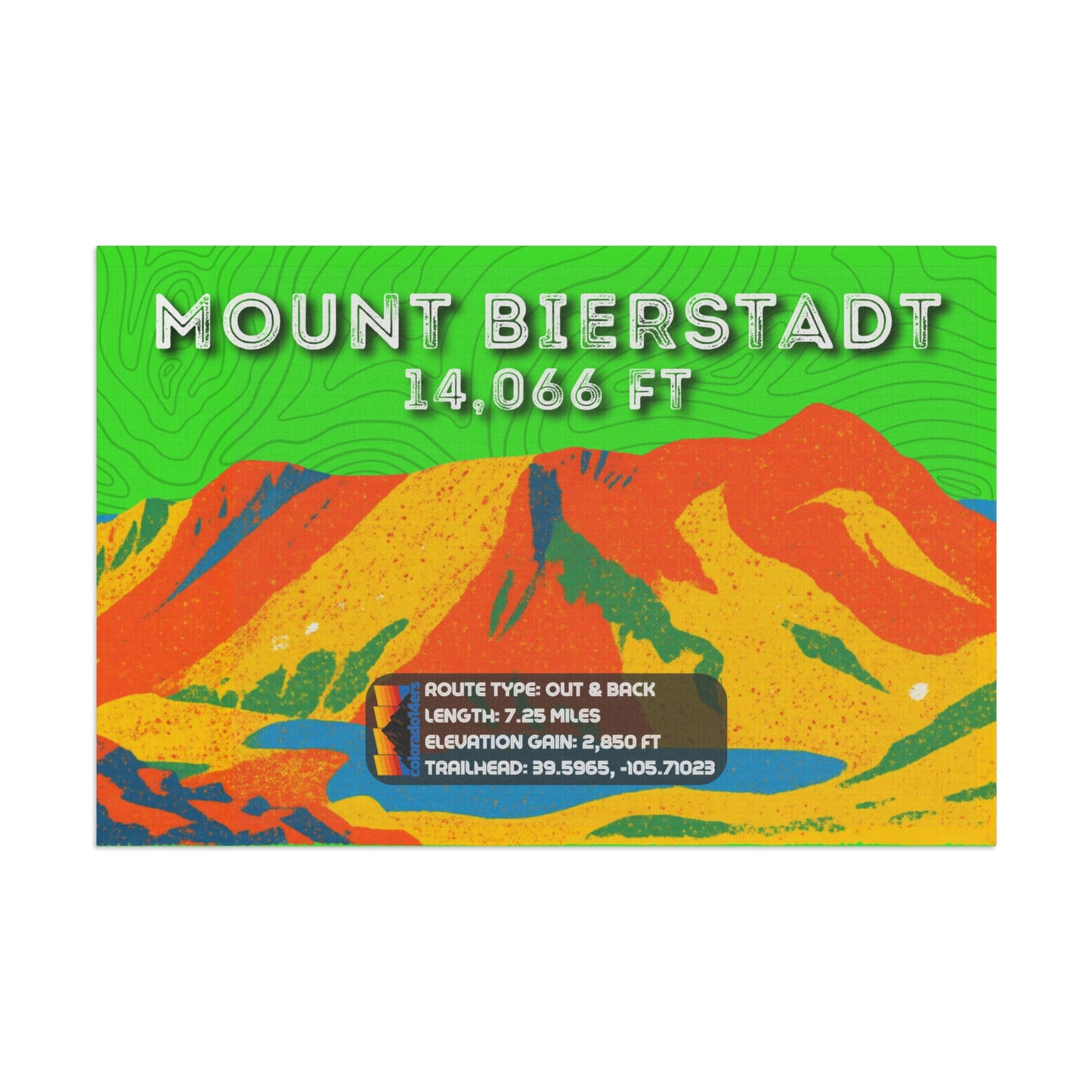 CO 14er Summit Flag | Mount Bierstadt